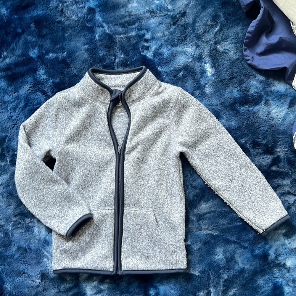 Toddler zipped sweater